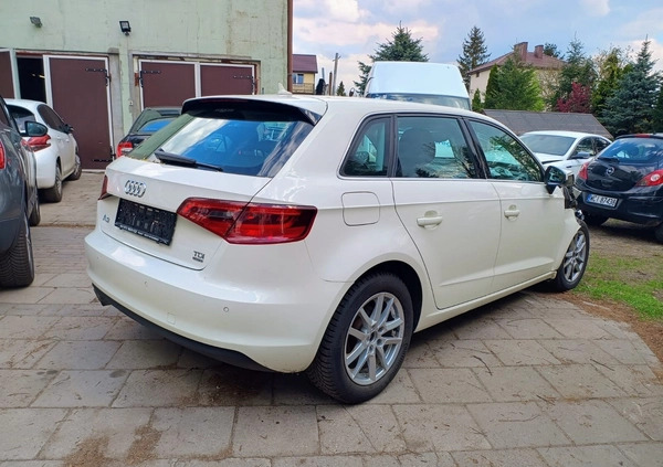 Audi A3 cena 26900 przebieg: 148000, rok produkcji 2014 z Ciechanów małe 56